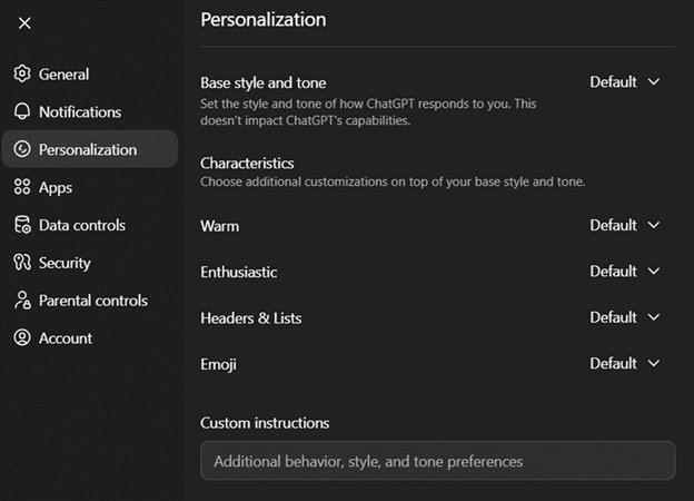 Personalise AI Interactions With ChatGPT’s New Update